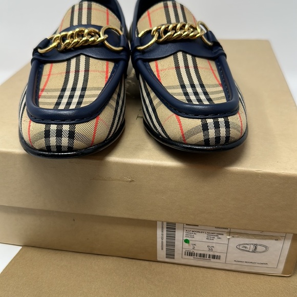 💯 Authentic Burberry London Runway Morley Loafer - Picture 8 of 9